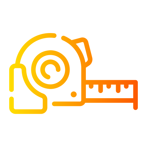 cinta métrica icono gratis