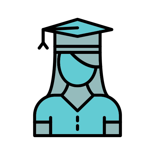 graduación icono gratis