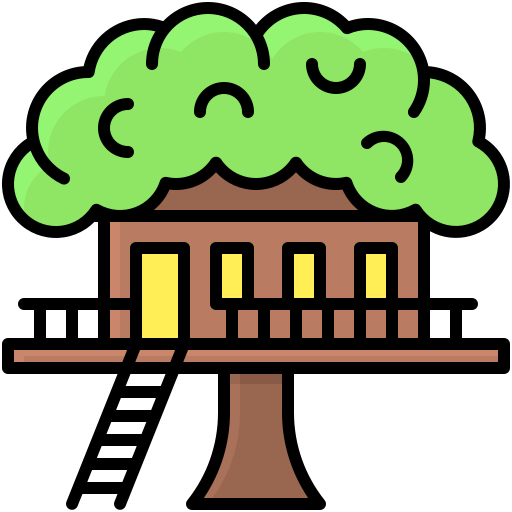 Tree house free icon Tree house free icon