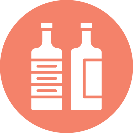 botella de leche icono gratis