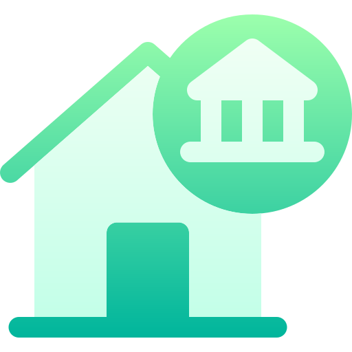 reglas de casa icono gratis