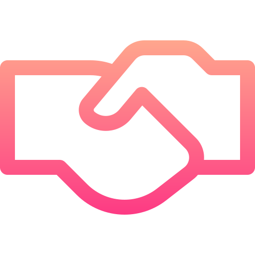 apretón de manos icono gratis