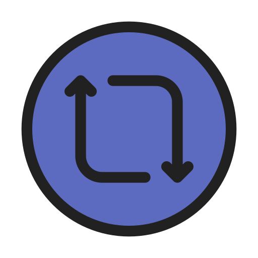 volver a publicar icono gratis