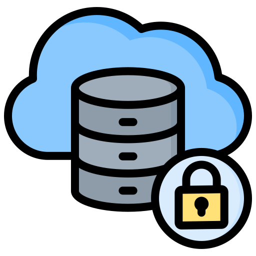 base de datos en la nube icono gratis