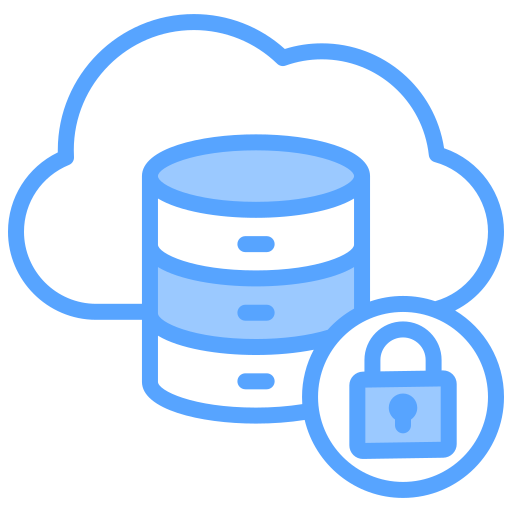 base de datos en la nube icono gratis