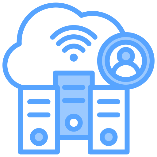 servidor en la nube icono gratis