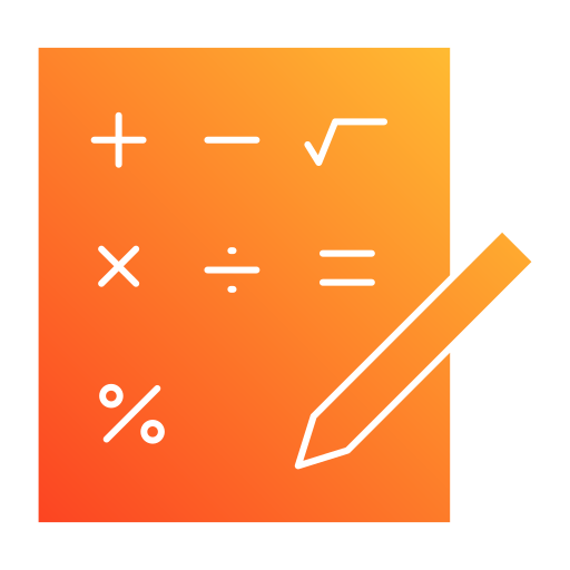 matemáticas icono gratis