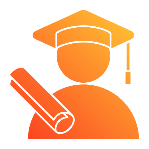 graduación icono gratis