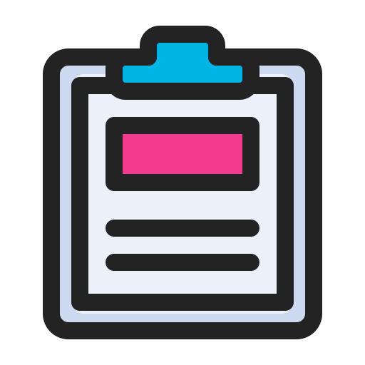 historial médico icono gratis