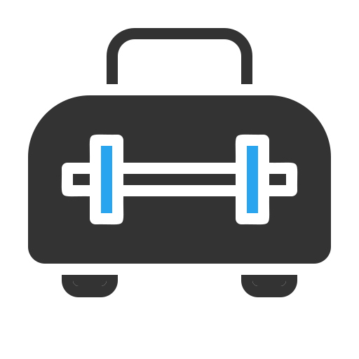 Sport bag free icon