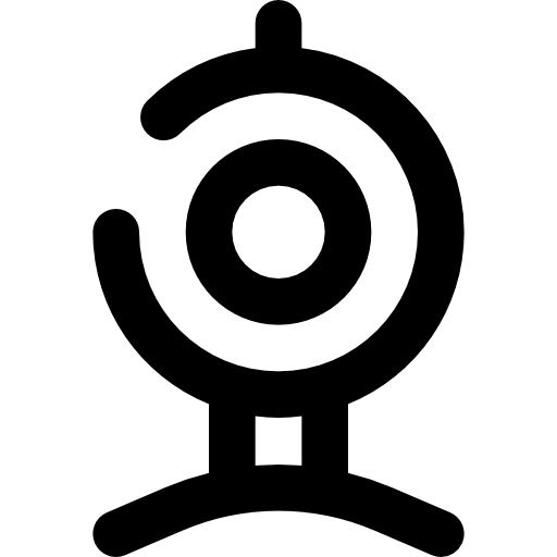 cámara web icono gratis