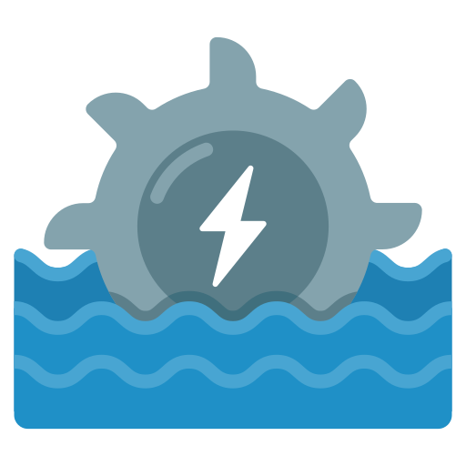Hydro power free icon Hydro power free icon