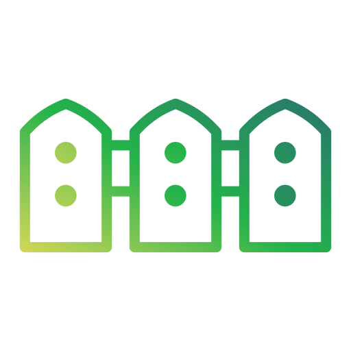 Fence free icon Fence free icon