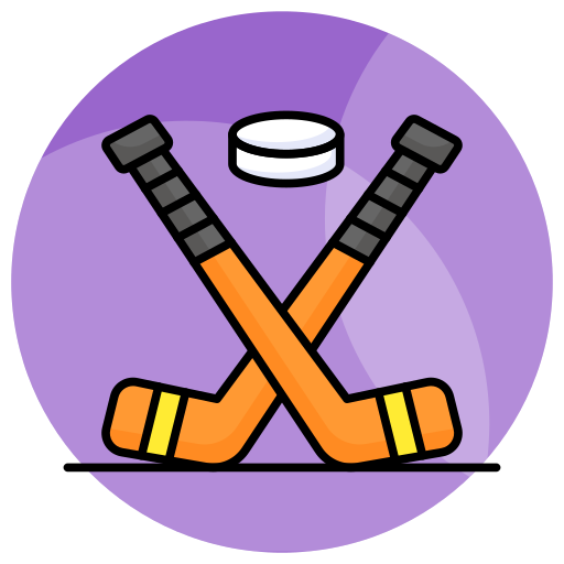 hockey sobre hielo icono gratis