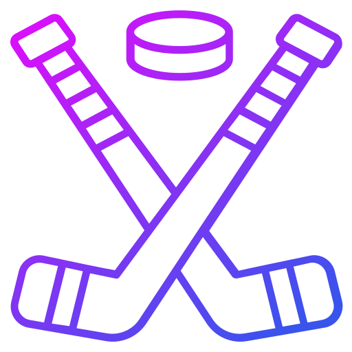 hockey sobre hielo icono gratis