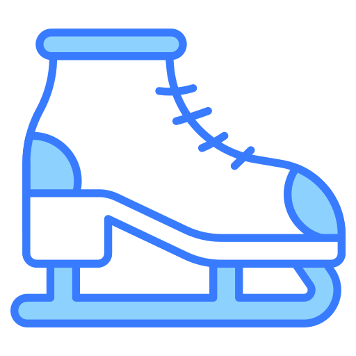 zapatos de patinaje sobre hielo icono gratis