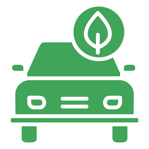 coche ecológico icono gratis