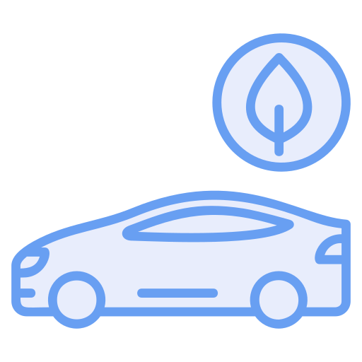 coche ecológico icono gratis