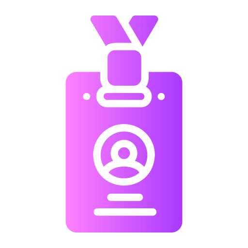 tarjeta de identificación icono gratis