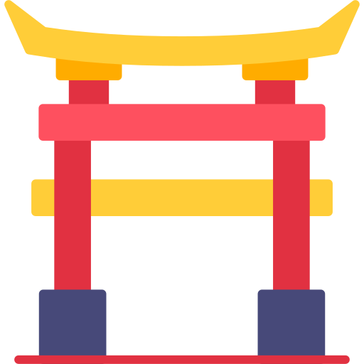 puerta torii icono gratis