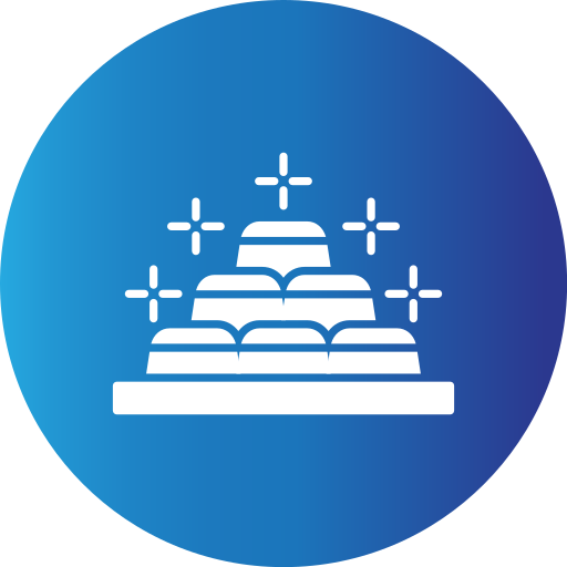 Золотой слиток бесплатно иконка