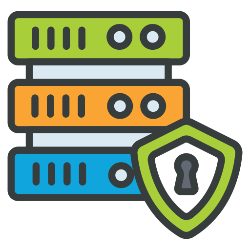 Server security icon - Free technology icons