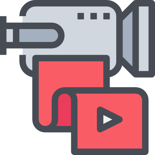 reproductor de video icono gratis