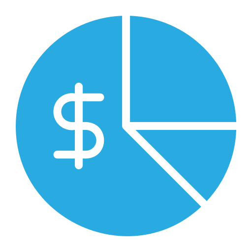 gráfico circular icono gratis