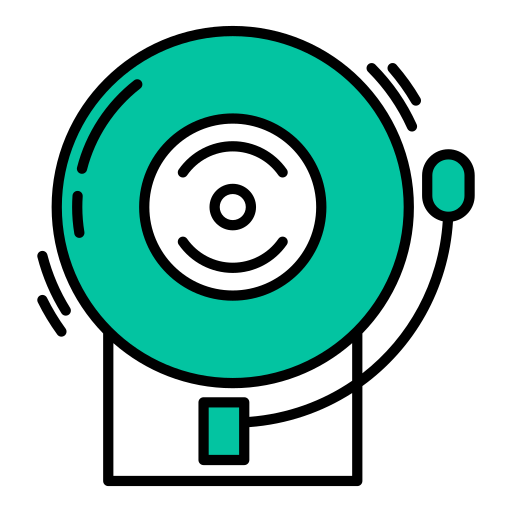 Bell alarm free icon