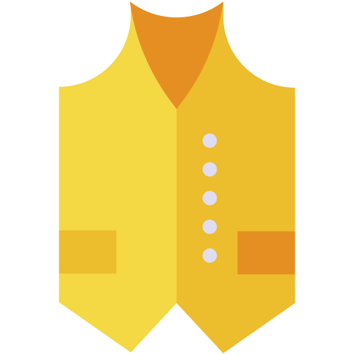 gilet Icône gratuit