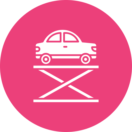 carro hidraulico icono gratis