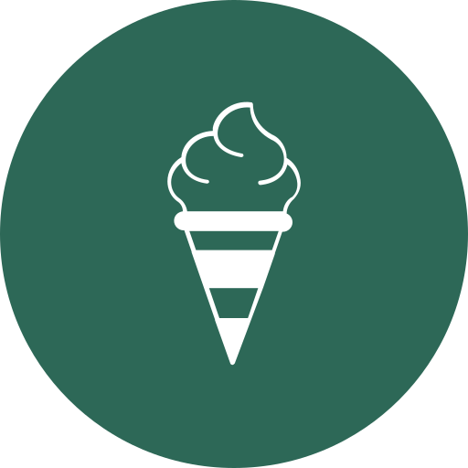 helado de cono icono gratis