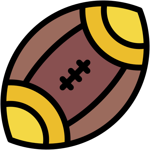 ballon de rugby Icône gratuit ballon de rugby Icône gratuit