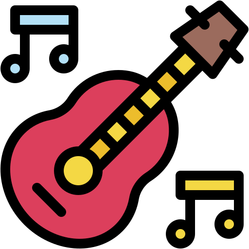 guitarra icono gratis