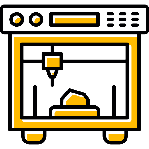 impresión 3d icono gratis
