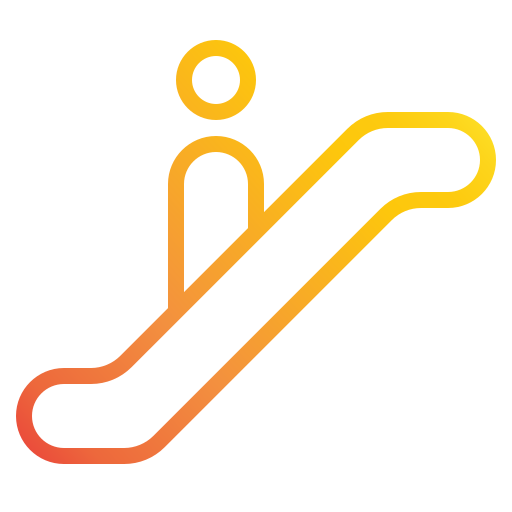 에스컬레이터 무료 아이콘