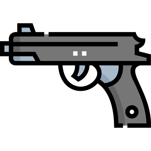 arma corta icono gratis