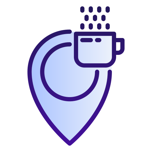 Cafe location free icon
