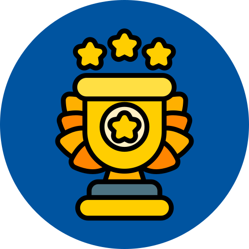 medalla de trofeo icono gratis