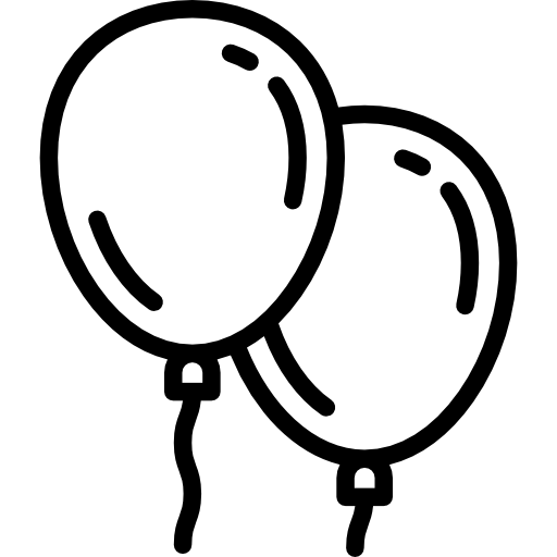 Balloons - free icon