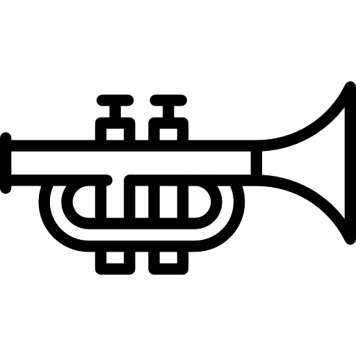 Trumpet - Free music icons