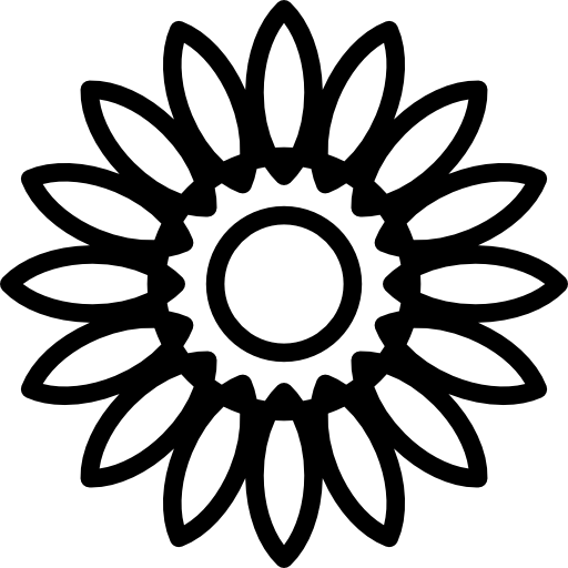 girasol icono gratis