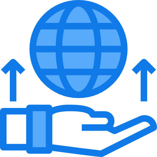 en todo el mundo icono gratis