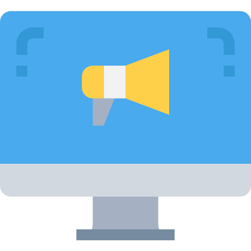 Digital marketing free icon