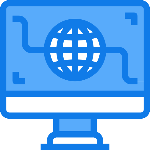 educación en línea icono gratis