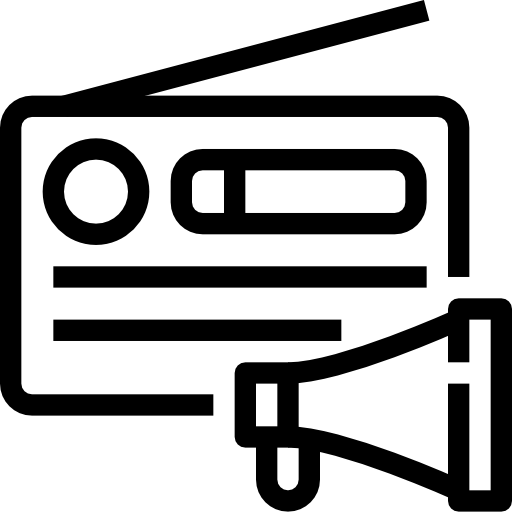 radio Icône gratuit radio Icône gratuit