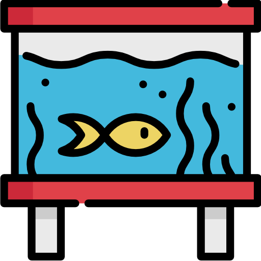 Fish tank Special Lineal color icon