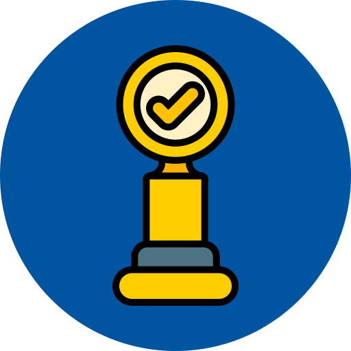 medalla de trofeo icono gratis