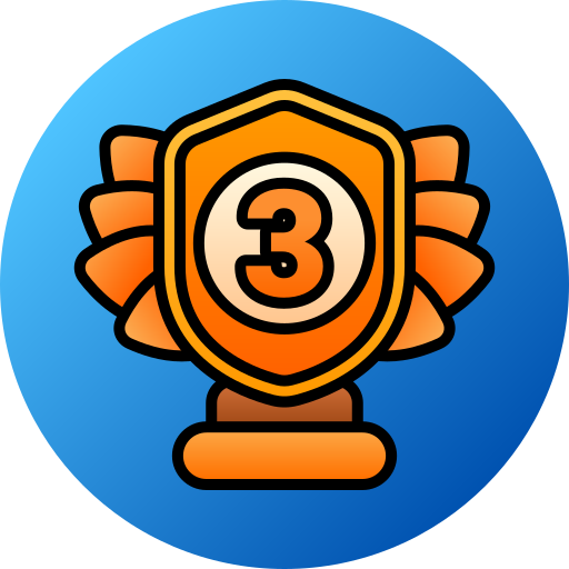 3rd place free icon