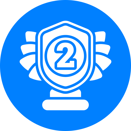 segundo lugar icono gratis